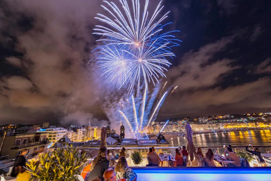 Rooftop Lasala Plaza Hotel - Semana Grande de San Sebastián
